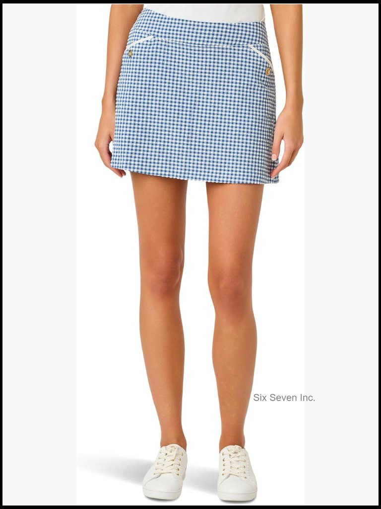 Women's Skort With Upf 50+ Protection, Pull-On Style, Luxletic Fabric